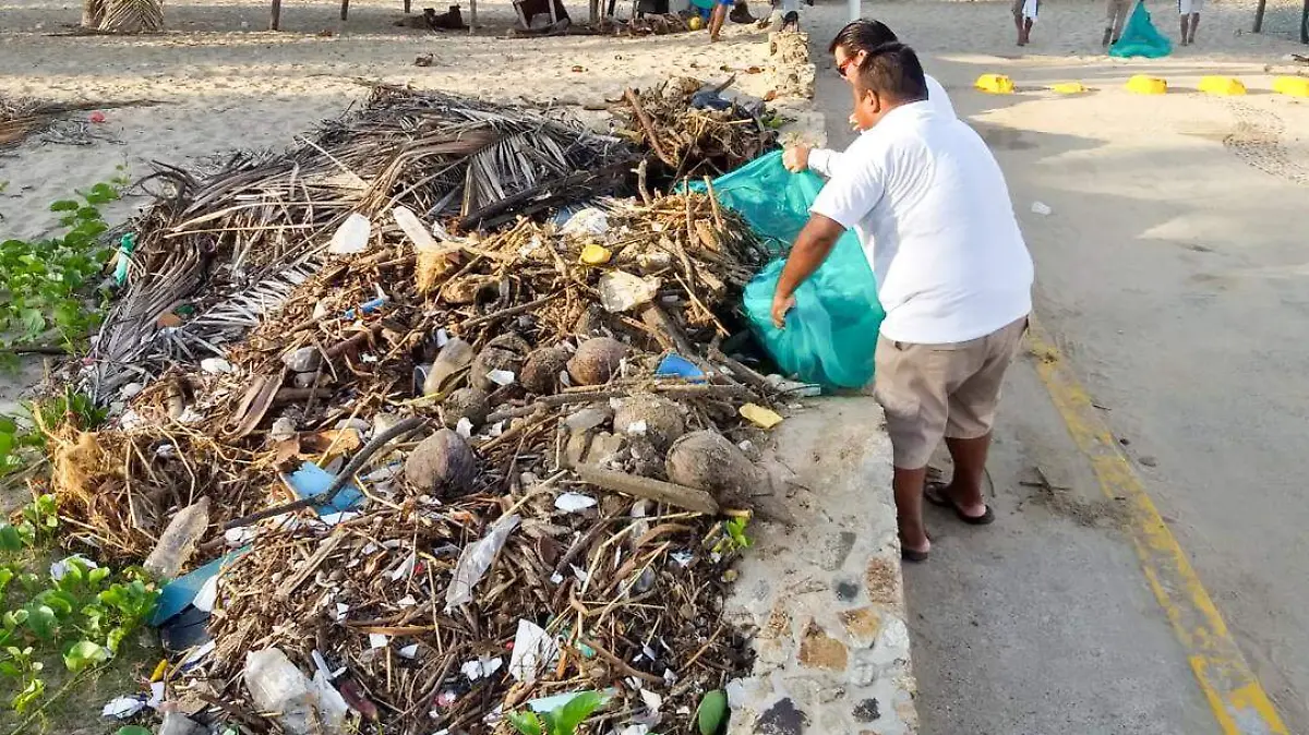 playas basura